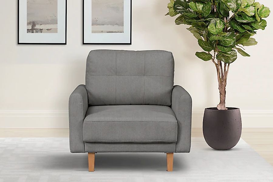 Home affaire Sessel »TRIPLO Relaxsessel mit Wellenunterfederung, Maße B/T/H günstig online kaufen