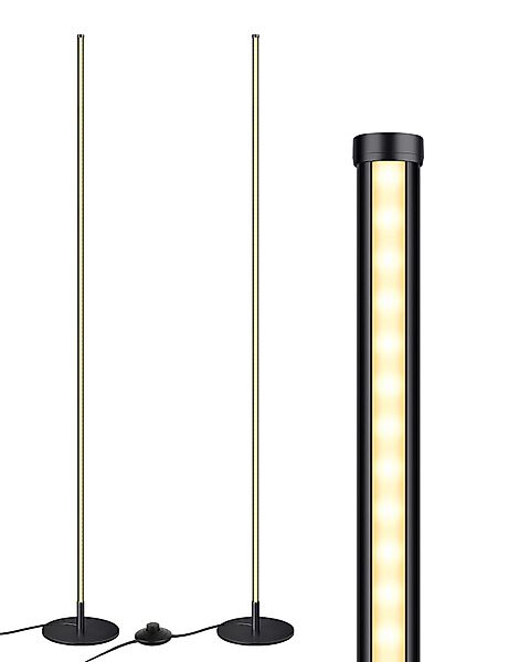 EDISHINE LED Stehlampe Wohnzimmer, LED fest günstig online kaufen