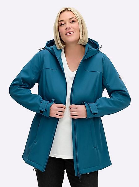 Sheego Allwetterjacke Softshell-Jacke Langarm günstig online kaufen