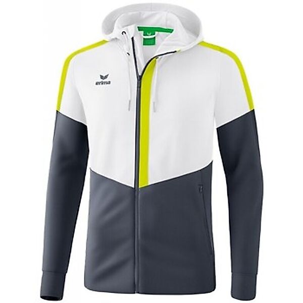 Erima Trainingsjacke Squad mit Kapuze weiss/grau/lime Herren günstig online kaufen