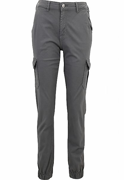 URBAN CLASSICS Cargohose "Urban Classics Damen Ladies High Waist Cargo Pant günstig online kaufen