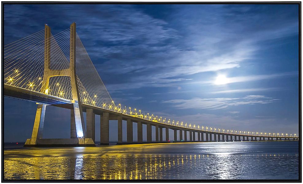 Papermoon Infrarotheizung »Brücke«, sehr angenehme Strahlungswärme günstig online kaufen