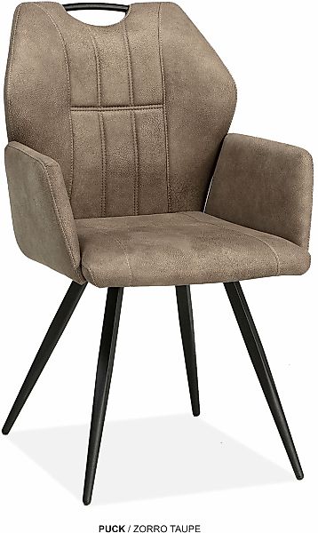 OMG Design Esszimmerstuhl "Puck" (Set) 2 Stk.Esszimmerstuhl, pflegeleichter günstig online kaufen