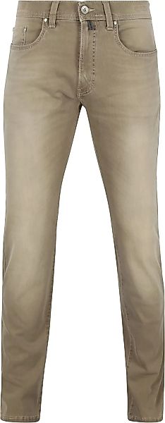 Pierre Cardin Trousers Lyon  Future Flex Beige - Größe W 33 - L 32 günstig online kaufen