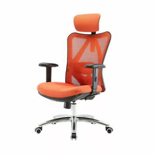 HWC Mendler Bürostuhl ergonomisch mit verstellbarer Lordosenstütze bis 150k günstig online kaufen