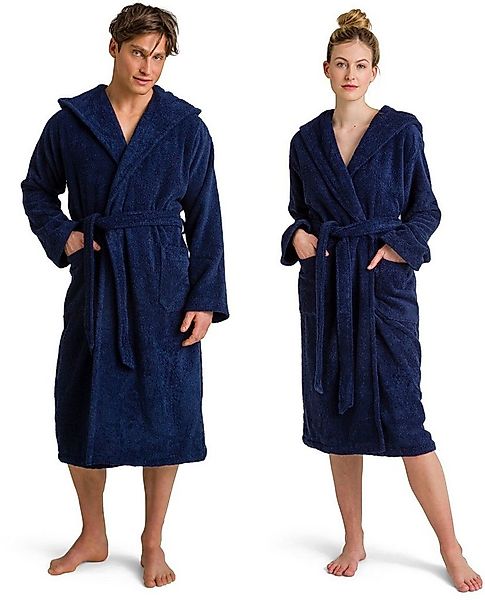 Möve Unisex-Bademantel Superwuschel Kapuze, ideal für Sauna & Spa, Hotelbad günstig online kaufen