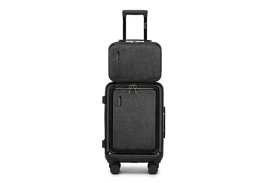 KONO Business-Koffer Kabinengepäck-Trolley aus Hartschalenmaterial (ABS+PC) günstig online kaufen