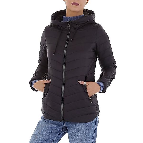 Ital-Design Steppjacke Damen Freizeit (87256532) Kapuze Leicht gefüttert Üb günstig online kaufen