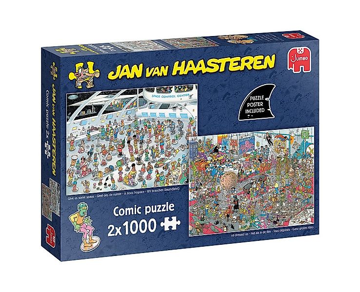 Jan van Haasteren Puzzle Jan van Haasteren - Wir brauchen Raum(fahrt) & Gan günstig online kaufen