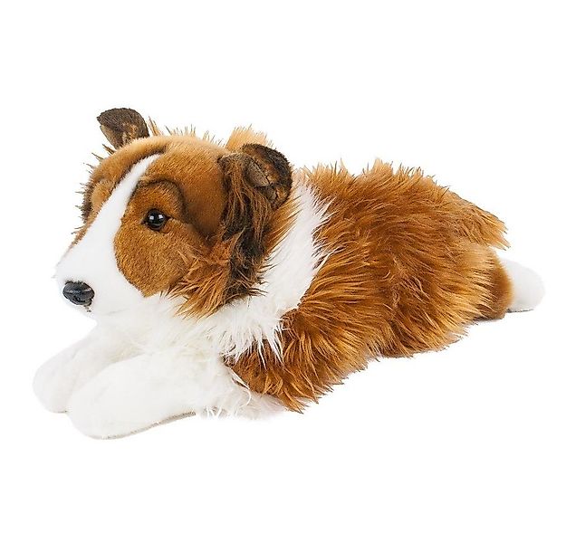 Uni-Toys Kuscheltier Collie mit Blesse Lessie liegend 40 cm Plüschtier Stof günstig online kaufen