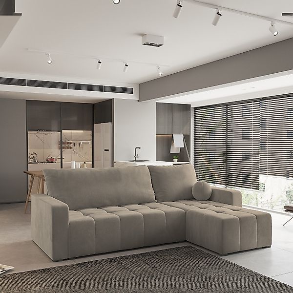 Masseno Ecksofa VOLIRA mit Schlaffunktion L-Form, günstig online kaufen