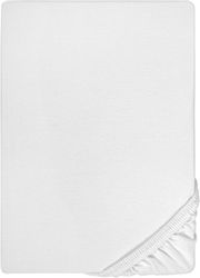 Biberna Spannbettlaken "Samy" hochwertiges Jersey-Elasthan für Topper geeig günstig online kaufen