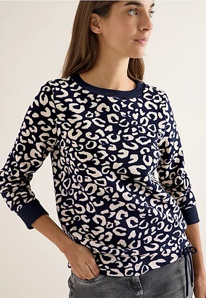 CECIL Sweatshirt mit Leo-Muster günstig online kaufen