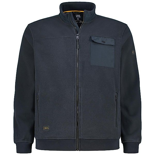 camel active Fleecejacke aus Funktionsmaterial Farbe dunkelblau Größe: 4XL günstig online kaufen