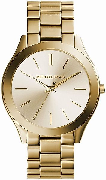 MICHAEL KORS Quarzuhr SLIM RUNWAY MK3179, Armbanduhr, Herrenuhr, Edelstahla günstig online kaufen