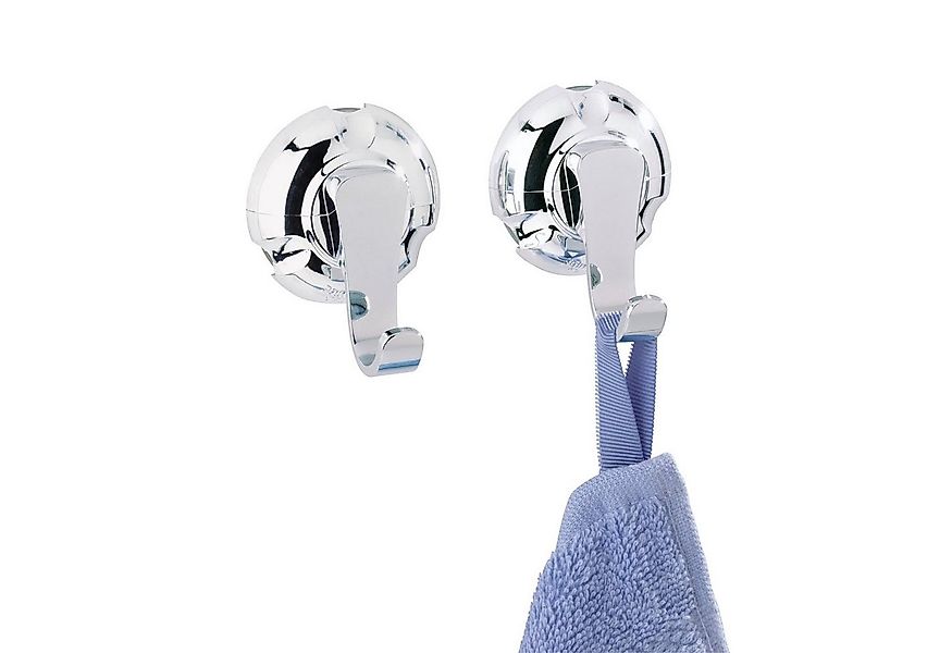 WENKO Handtuchhalter Wenko Hakenset 2tlg. Super Loc Saughaken Handtuchhalte günstig online kaufen