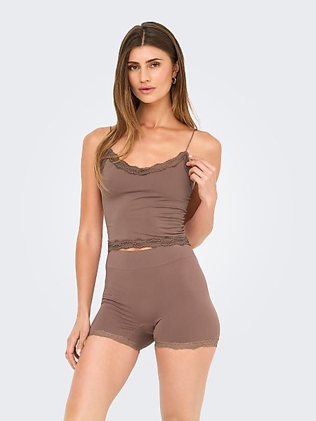 ONLY Spitzentop "ONLVICKY LACE SEAMLESS CROPPED TOP" günstig online kaufen