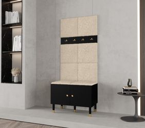 ABIKS MÖBEL Kompaktgarderobe PALERMO Set 4 günstig online kaufen