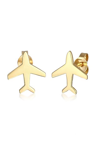 Elli Paar Ohrstecker Ohrstecker Flugzeug Motiv günstig online kaufen