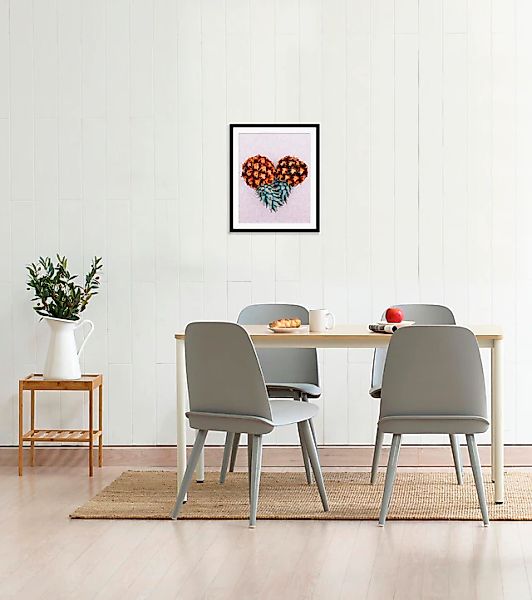 queence Bild »Ole«, Obst-Obst Bilder-Lebensmittel-Essen-Kunst-Figuren-Anana günstig online kaufen