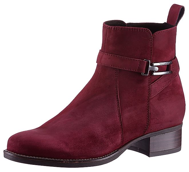 Tamaris Stiefelette, Blockabsatz, Businessschuh mit praktischem günstig online kaufen
