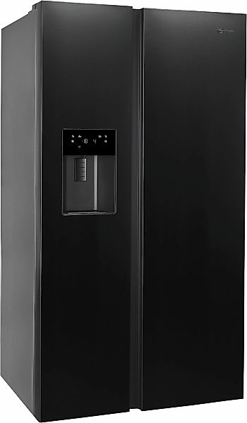 BAUKNECHT Side-by-Side "SBS IW D90 Black" 179 cm hoch 91 cm breit günstig online kaufen