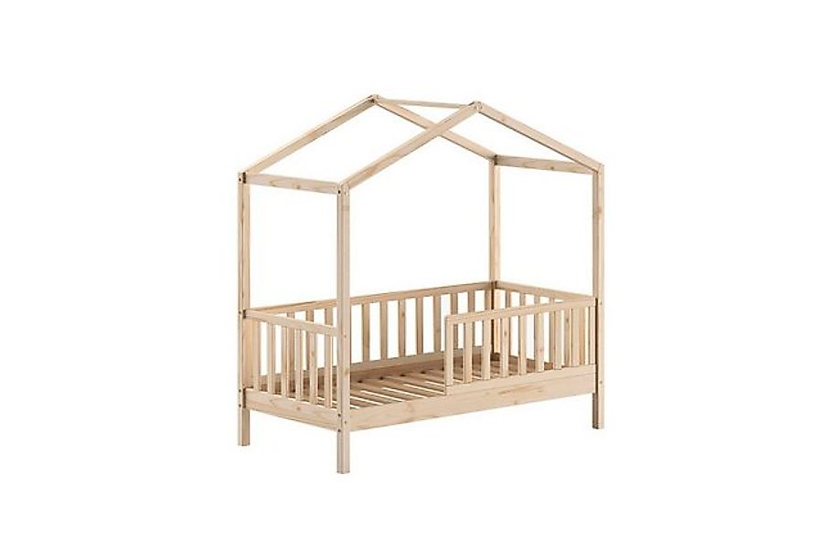 58 aufm Kessel Kinderbett Juniorbett Karie 148x76x151 Kinderbett Massivholz günstig online kaufen