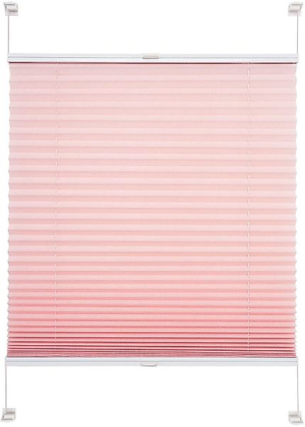 Liedeco Plissee »Pastell«, Lichtschutz, ohne Bohren, verspannt, Klemmfix-Pl günstig online kaufen