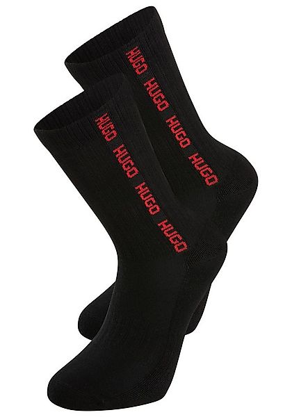 HUGO Basicsocken 3P QS RIB TAPE MD mit Rippdetails günstig online kaufen