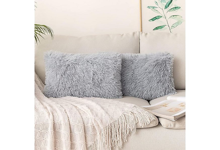 ibettertec Kissenbezüge Kissenbezug 2er Set Kissenhülle,Kissenbezüge mit Re günstig online kaufen