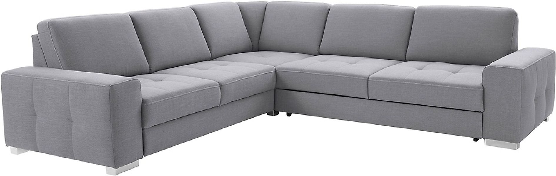 sit&more Ecksofa »Santorini L-Form«, mit Federkern und Sitztiefenverstellun günstig online kaufen
