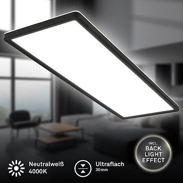 Briloner Leuchten LED Deckenleuchte Deckenlampe Panel günstig online kaufen