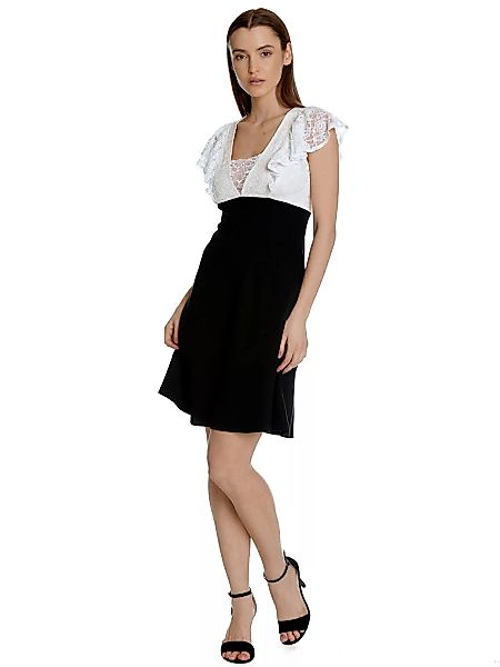 Vive Maria Lovely Party Damen A-Linien-Kleid creme allover/schwarz günstig online kaufen