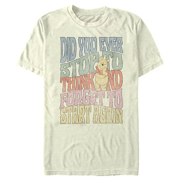 Disney Classics - Winnie Puuh - Winnie Puuh Did You Ever - Männer T-Shirt günstig online kaufen
