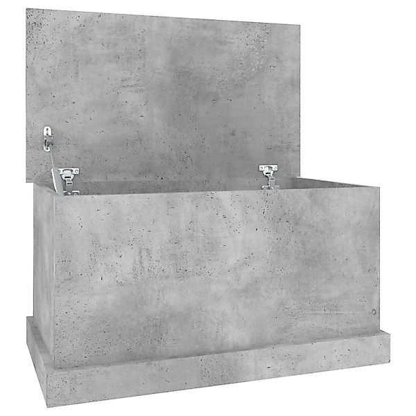 vidaXL Aufbewahrungsbox Truhe Betongrau 70x40x38 cm günstig online kaufen