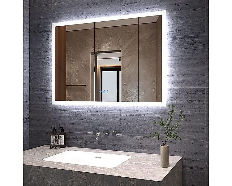 AQUABATOS LED-Lichtspiegel LED Spiegel Wandspiegel Badezimmerspiegel (LED B günstig online kaufen