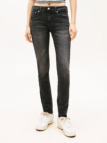 Tommy Jeans Skinny-fit-Jeans "SOPHIE LW SKN" mit Logo-Badge, in Knöchelläng günstig online kaufen