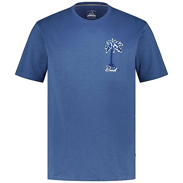 Hajo T-Shirt mit Flockprint Farbe royalblau Größe: 3XL günstig online kaufen