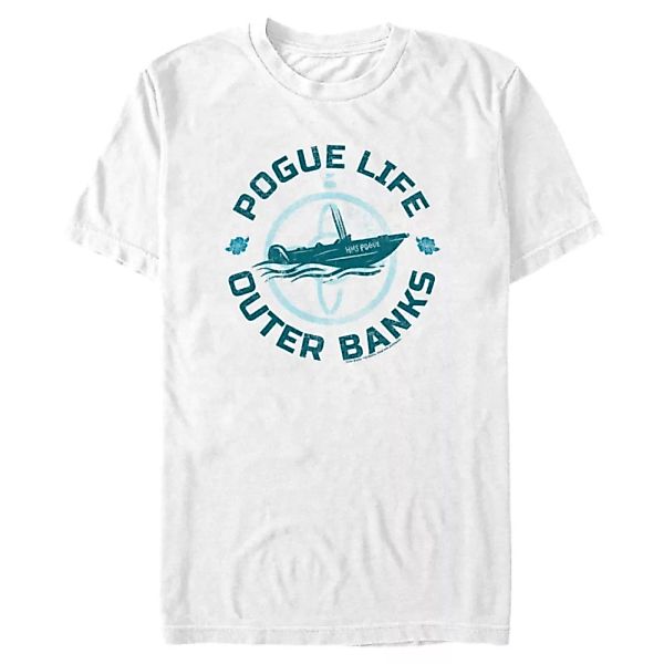 Netflix - Outer Banks - Logo Pogue Life Circle - Männer T-Shirt günstig online kaufen