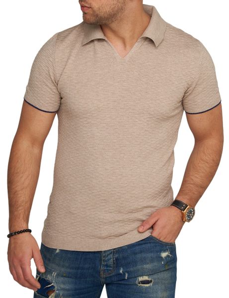 CARISMA Poloshirt CRMACEIO Strick Kurzarm Polo günstig online kaufen