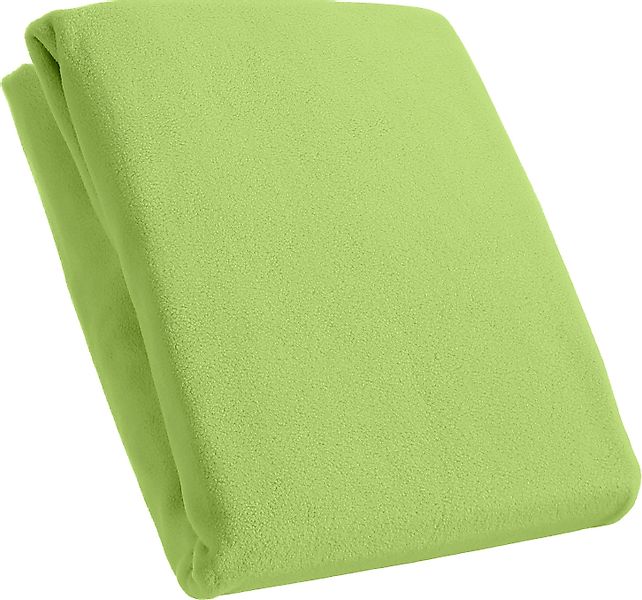 KUM Spannbettlaken Mikrofaser-Fleece Spannbetttuch, Microfaser-Fleece, Gumm günstig online kaufen