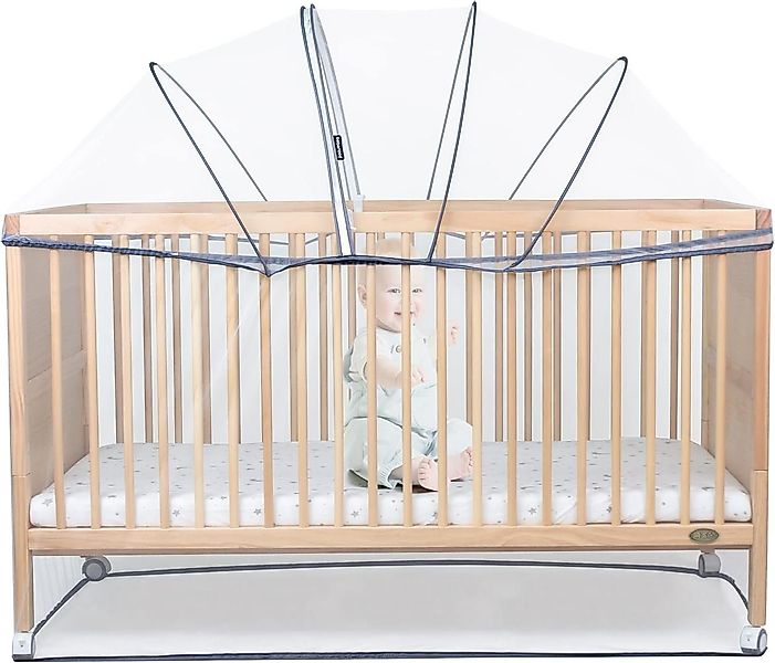 beberoad Moskitonetz Babybett Insektenschutz Universal Gitterbetten günstig online kaufen