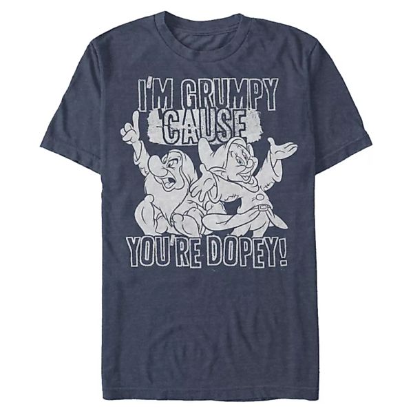 Disney - Schneewittchen - Brummbär & Dopey Cause Effect - Männer T-Shirt günstig online kaufen