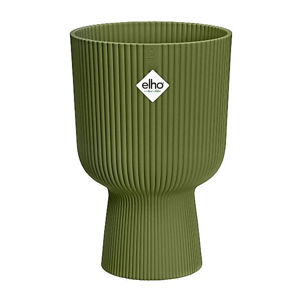 Elho Blumentopf Vibes Fold Coupe Ø 14 cm Grün günstig online kaufen
