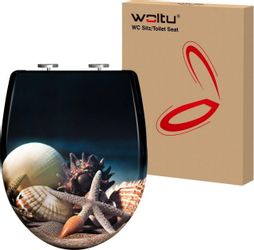 Woltu WC-Sitz (1-St), Toilettensitz, magnetisch, Toilettendeckel günstig online kaufen