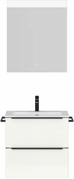 nobilia® Badmöbel-Set »Levere« vormontiert, mit Soft-Close, 2 Stk. tlg. günstig online kaufen