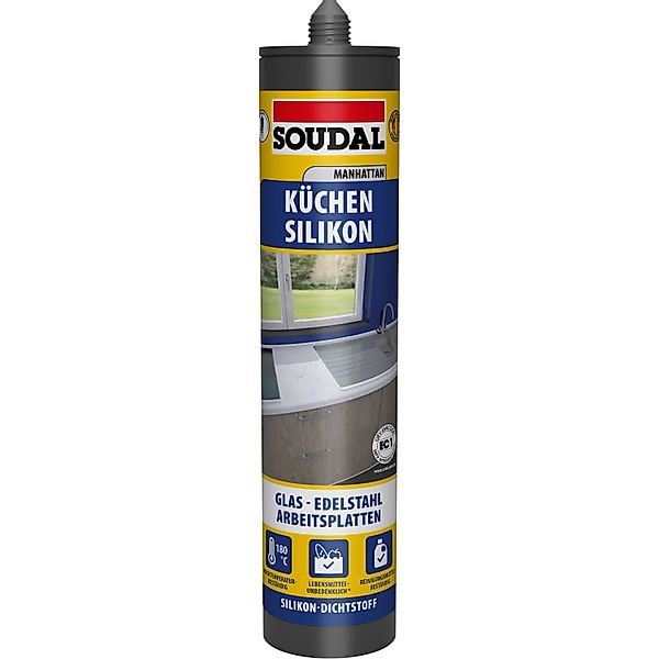 Soudal Küche & Bad Silikon Manhattan 300 ml günstig online kaufen