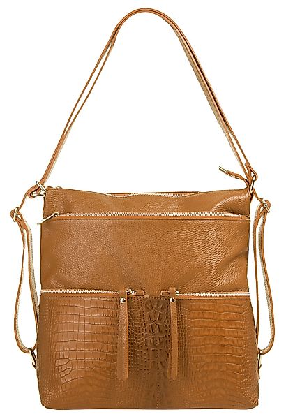 Samantha Look Umhängetasche echt Leder, Made in Italy günstig online kaufen