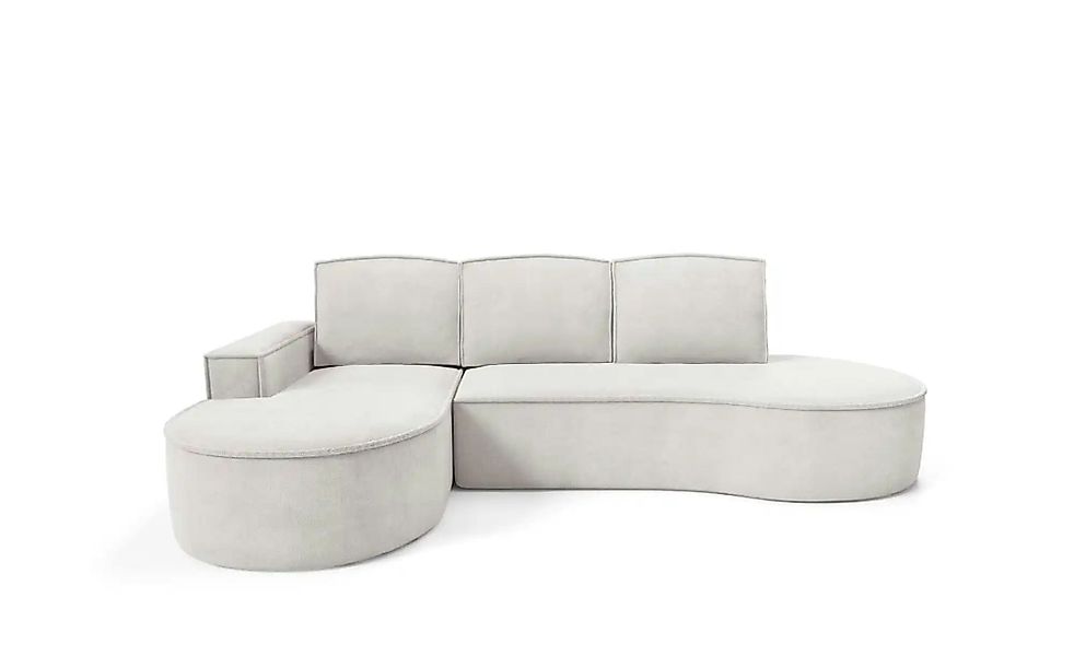 Ecksofa  Flow ¦ weiß ¦ Maße (cm): B: 277 H: 88 Polstermöbel > Sofas > Eckso günstig online kaufen