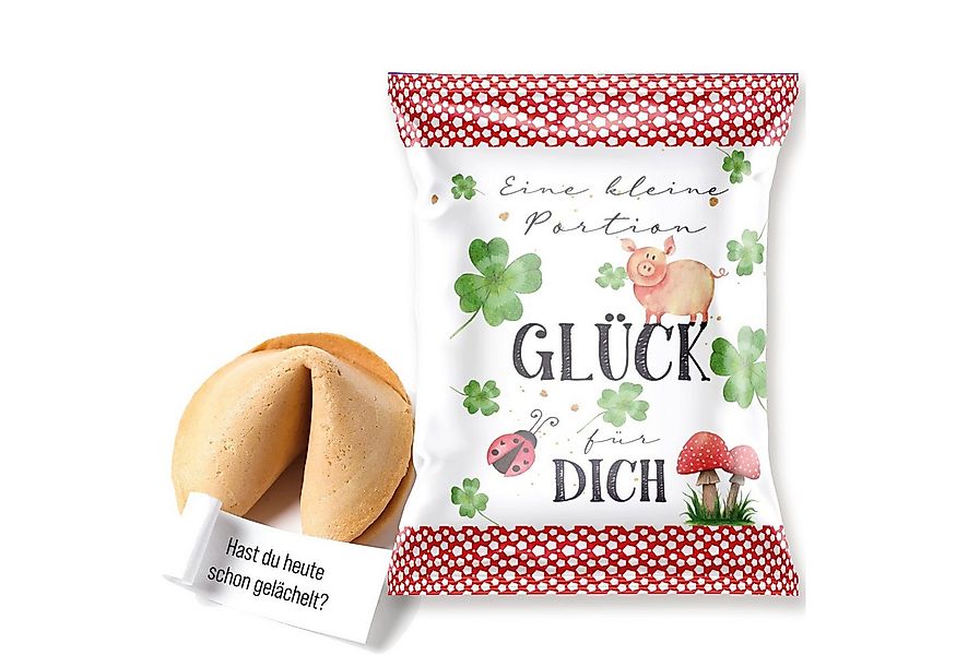 Logbuch-Verlag Dekofigur Glückskekse Eine Portion Glück für dich Silvester günstig online kaufen